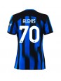 Inter Milan Alexis Sanchez #70 Domácí Dres pro Dámské 2023-24 Krátký Rukáv